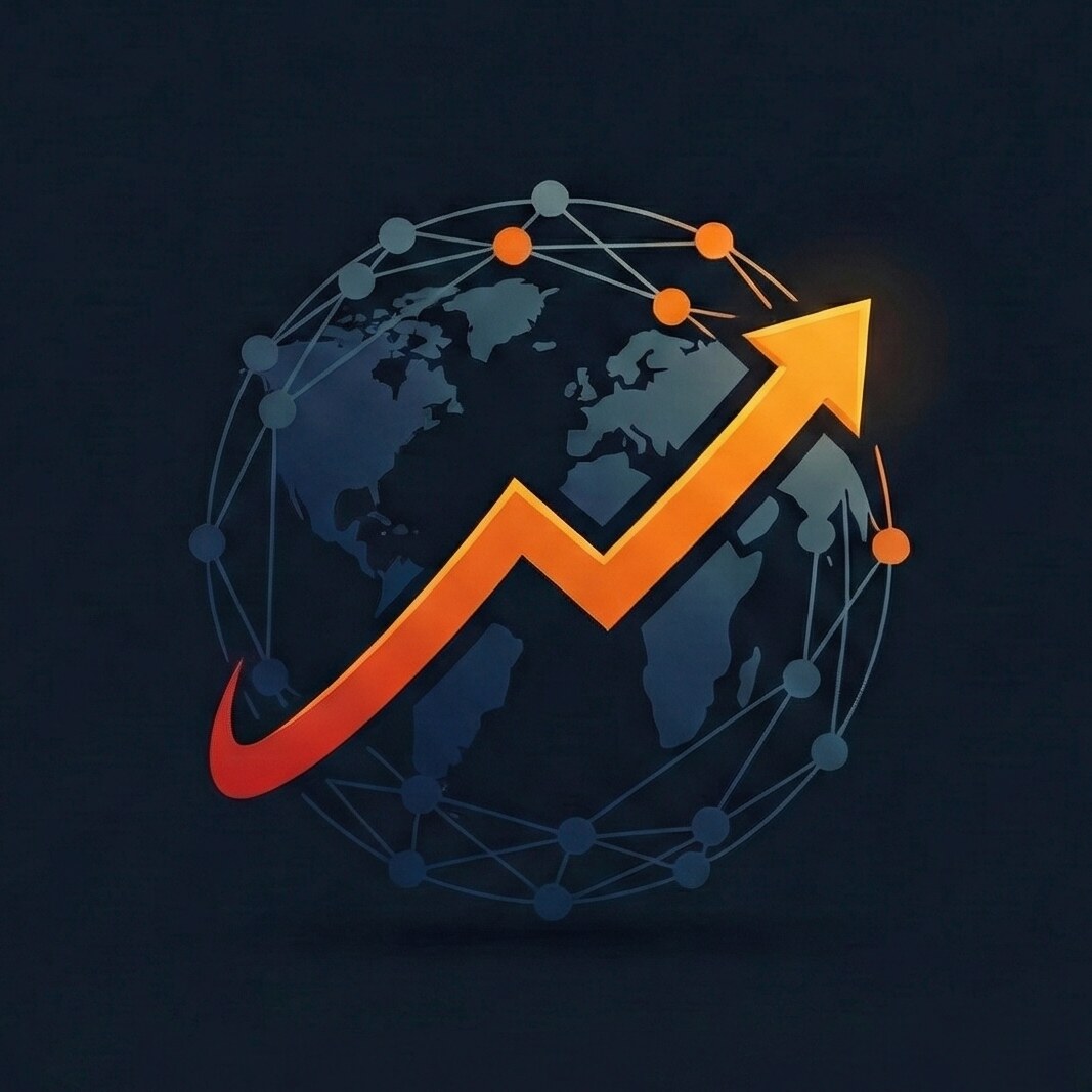 global profit logo earth